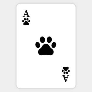 Ace Of Paws. Sticker